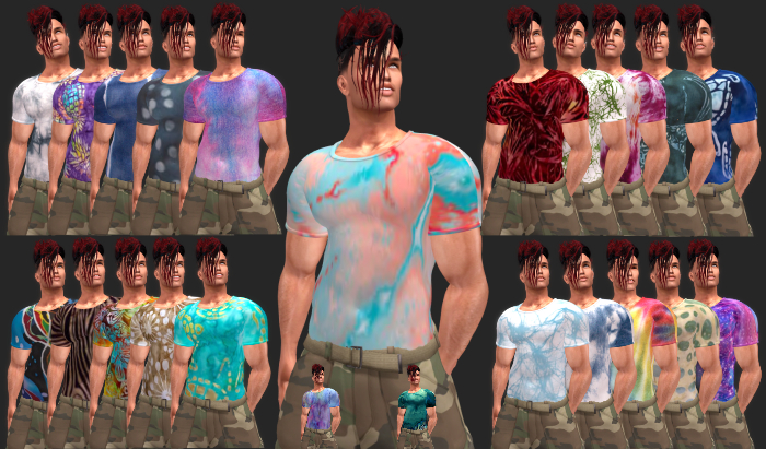 WW Tee Shirt (male) V9 - 4 MP