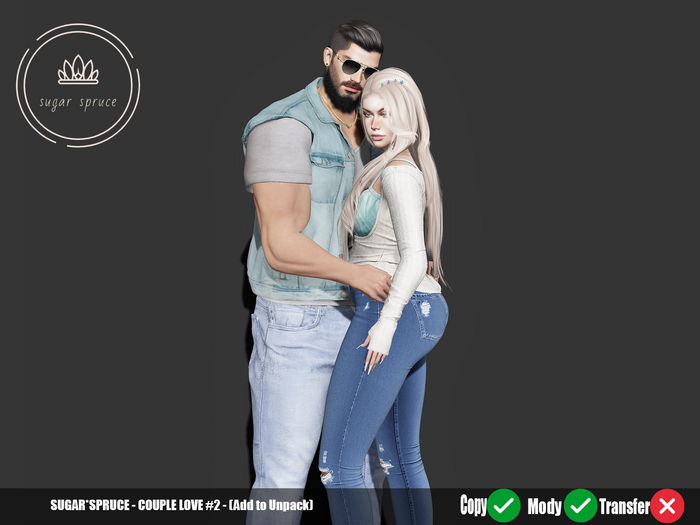 SUGAR*SPRUCE - COUPLE LOVE (Add to Unpack)