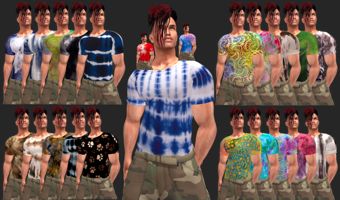 WW Tee Shirt (male) V10 - 4 MP