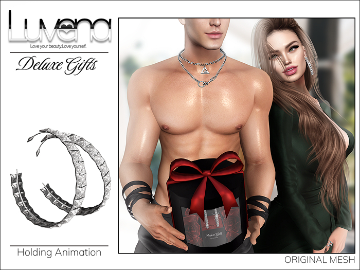 LUV *Deluxe Gift Edition* Luxe Earrings Holdable & Transferable Gift