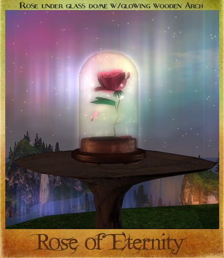 MFT- Rose Snow Globe