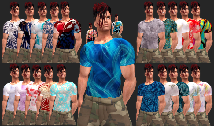 WW Tee Shirt (male) V17 - 4 MP