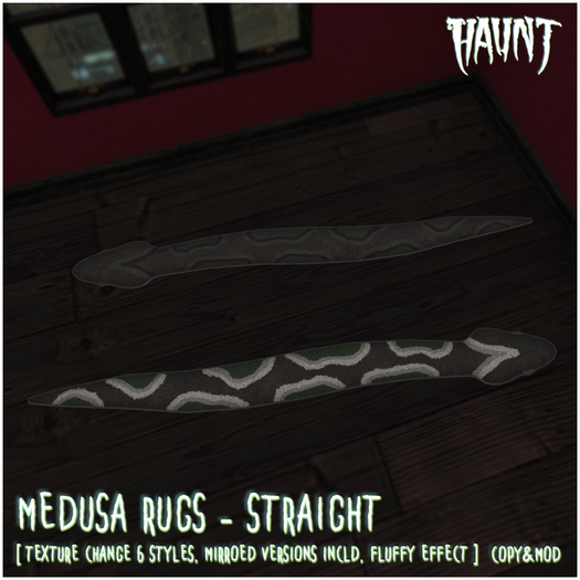 HAUNT - Medusa Rugs - Straight