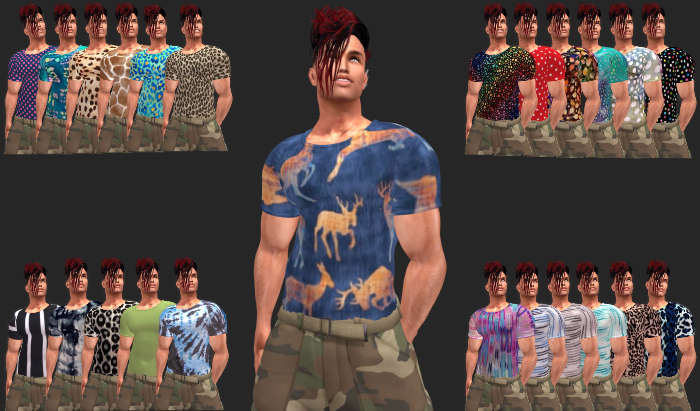 WW Tee Shirt (male) V21 - 4 MP