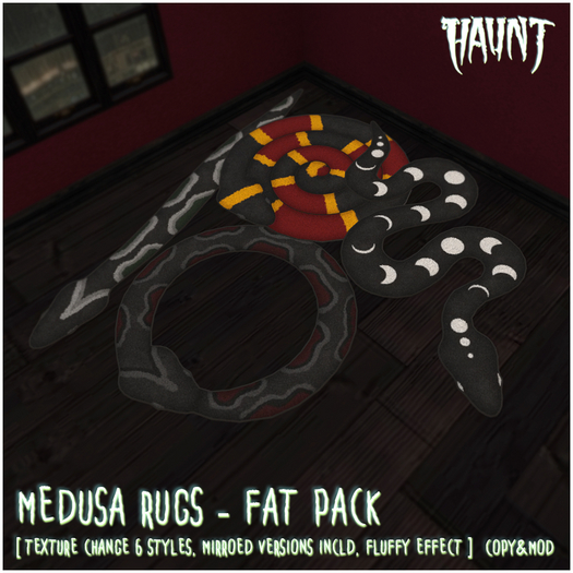 HAUNT - Medusa Rugs - Fat Pack