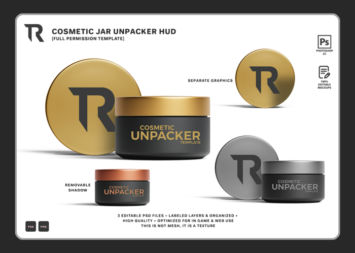 [TR] Cosmetic Jar HUD