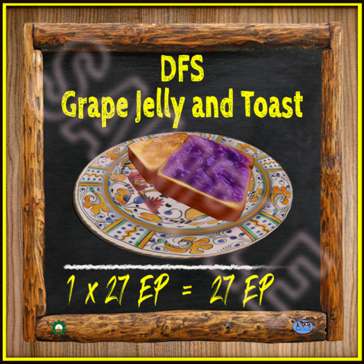 TEXTURE - DFS Grape Jelly and Toast (Full Perm)