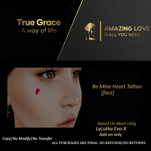 {TG] Be Mine Heart Tattoo