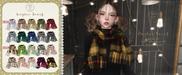 ::C'est la vie !:: Kaylee Scarf (DEMO) / Each 10 Colors Change