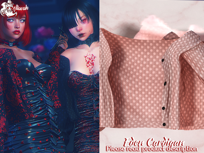 Eliavah ~ Eden Cardi [ROSEGOLD POLKA]