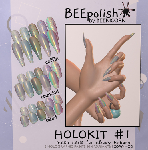  BEEpolish - Holokit #1 (Rounded) eBody [add]