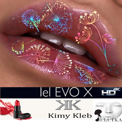 Second Life Marketplace Kimy Kleb. Lippgloss sparkle Flowers [Lelutka