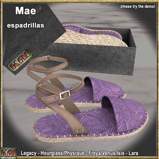 DEMO *KD* Mae espadrilles 