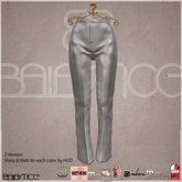 Baiastice_Vice Trousers-Silver