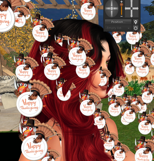 Kiss Lips Happy Thanksgiving