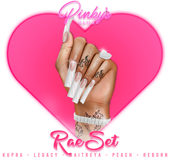 !! Pinky's Nails !! Rae Set ' Square