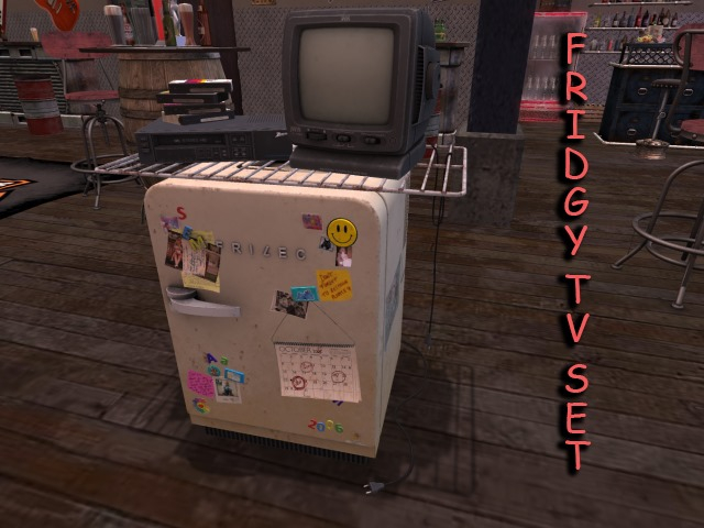 FRIDGY TV SET  