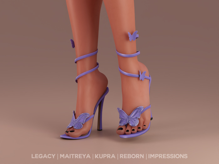 $NT Butterfly Sandals LILAC