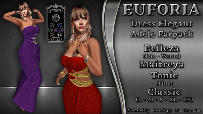 * EUFORIA * Dress Elegant Adele Fatpack