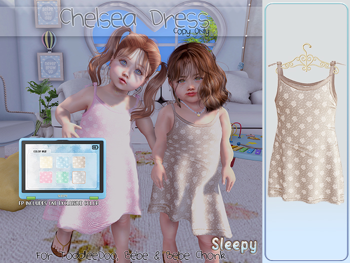Sleepy. Chelsea Dress Brown