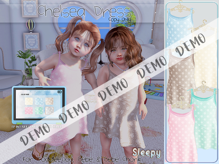 Sleepy. Chelsea Dress DEMO