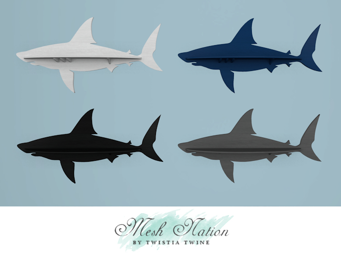 * Mesh Nation * FULL PERMISSIONS Shark Shelf