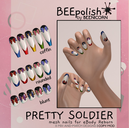  BEEpolish - Pretty Soldier (Coffin) eBody [add]