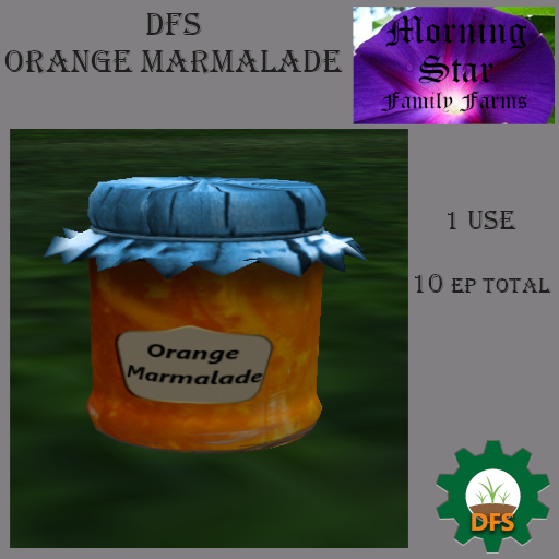 Second Life Marketplace DFS Orange Marmalade (1 Uses)