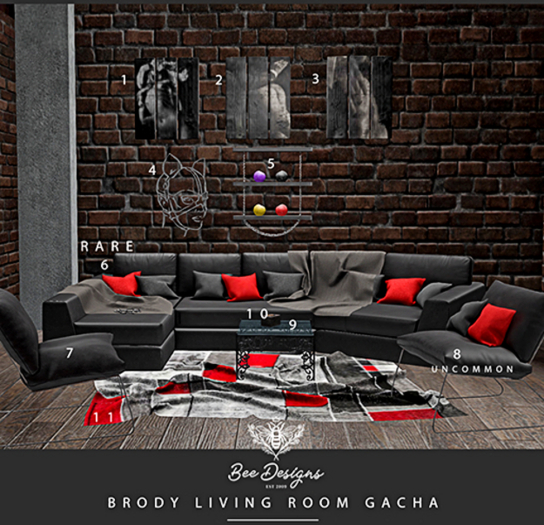 09 Bee Designs Brody Living Room