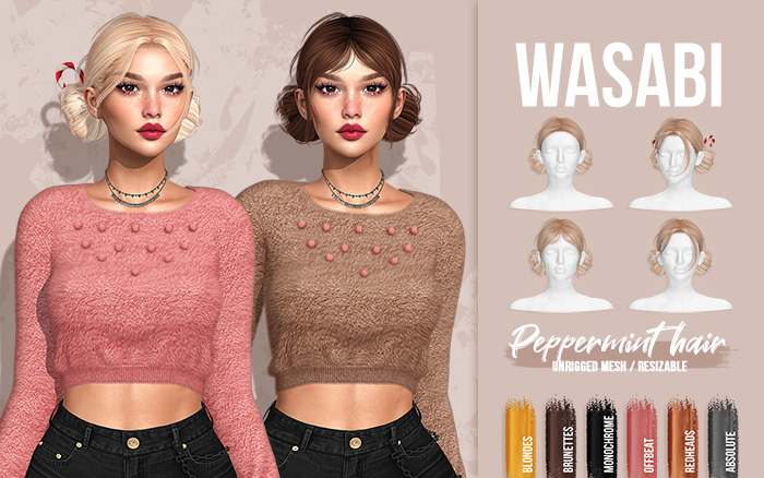 Wasabi // Peppermint Hair - Absolute Pack