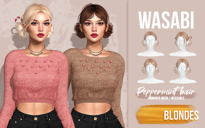 Wasabi // Peppermint Hair - Blondes