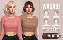 Wasabi // Peppermint Hair - Brunettes