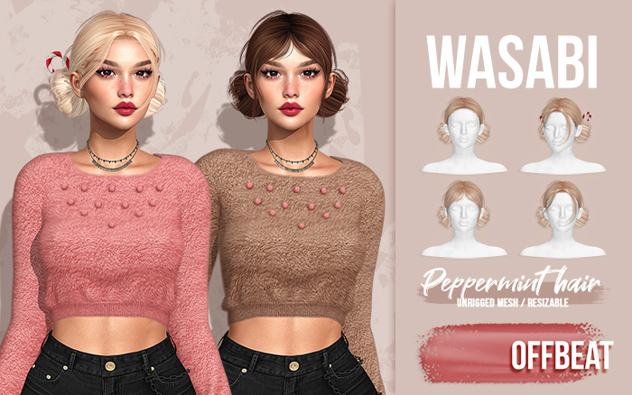 Wasabi // Peppermint Hair - Offbeat