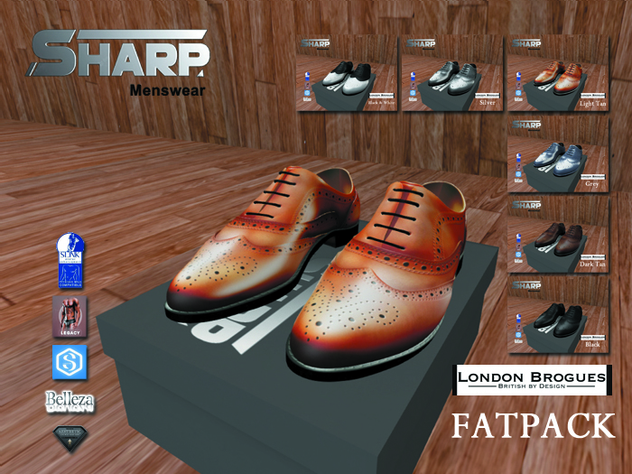 SHARP Oxford shoes FATPACK