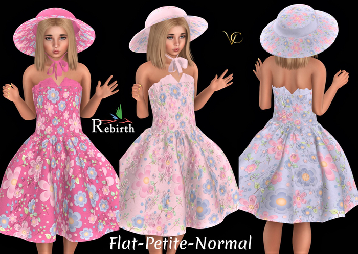 [V.C] Sandi Dress + Hat  Rebirth Pack