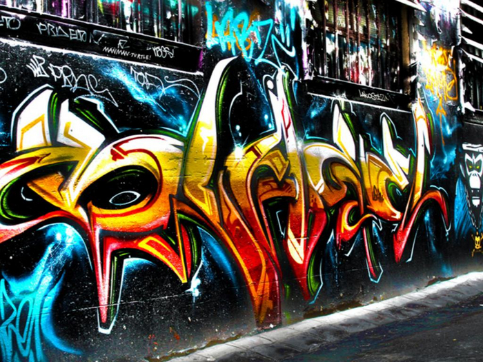 Graffiti Background Texture
