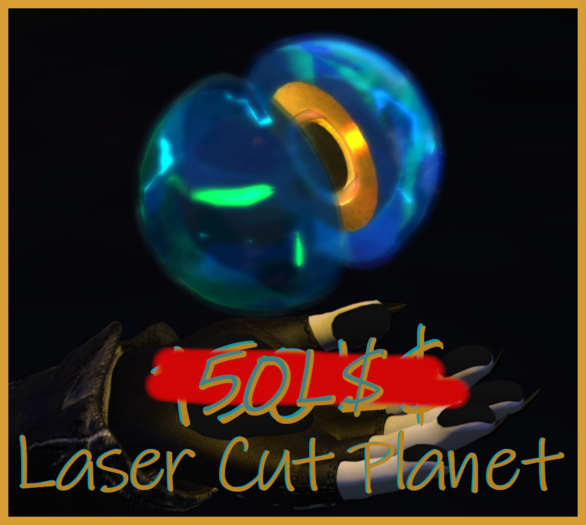 (CL) Laser Cut Planet 3.5