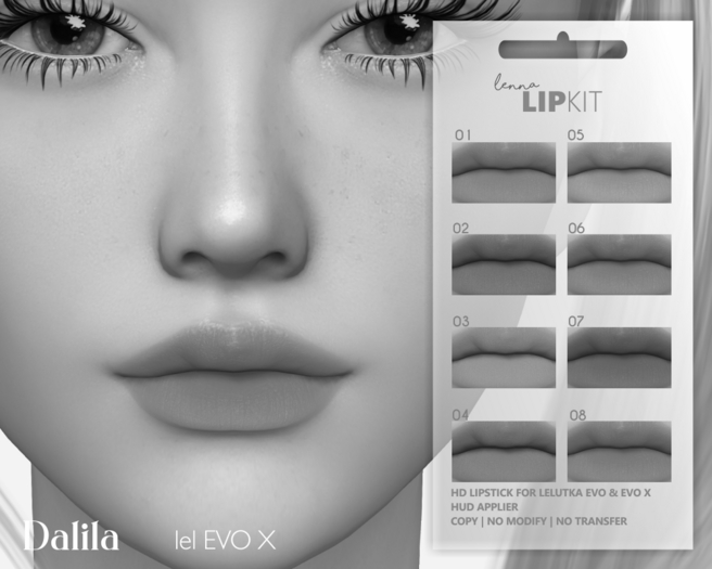 DEMO Dalila Lenna Lip Kit 