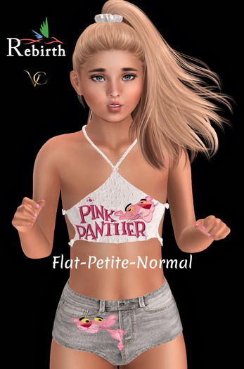 [V.C] Pink Panther Set white
