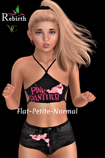[V.C] Pink Panther Set black