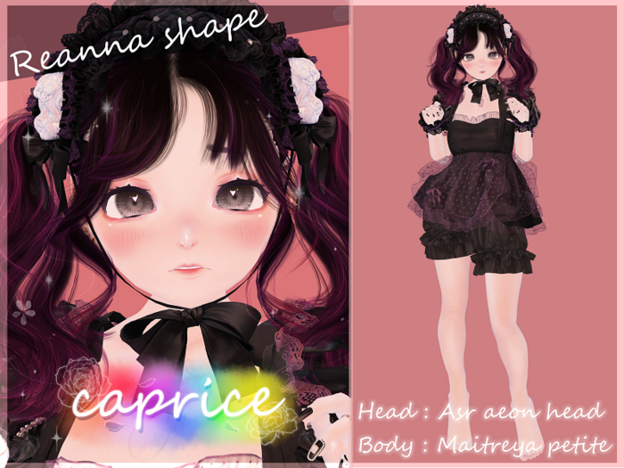 [:caprice:] Rianna shape (ASR Aeon Bento Head)