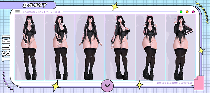 Tsuki // Bunny Poses & Anims // FATPACK