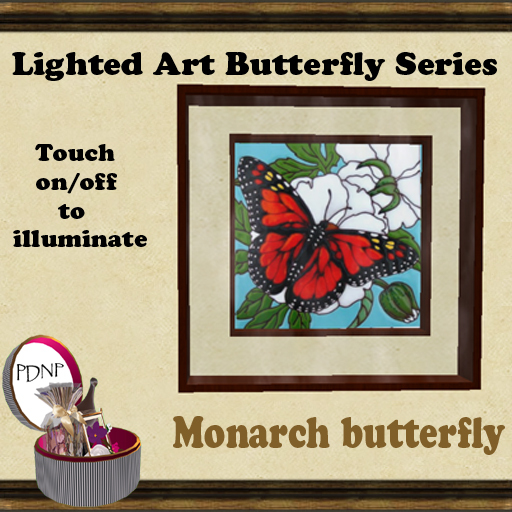 PDN: MONARCH MAYFLY LIGHTED ART