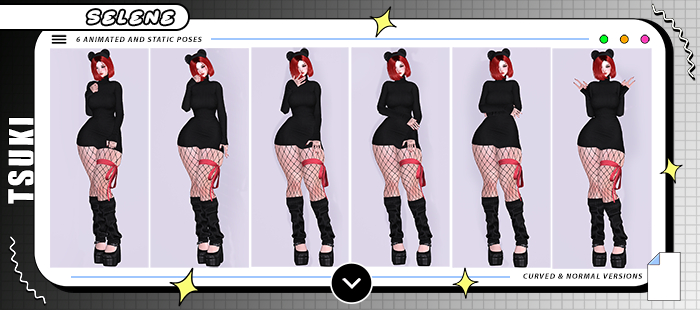 Tsuki // Selene Poses & Anims // FATPACK