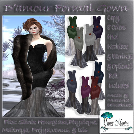 +Inner Mantra+ D'amore Formal Gown(DEMO)