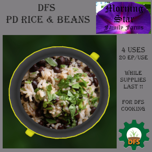 DFS PD Rice & Beans (4 Uses)