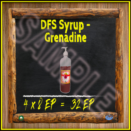 TEXTURE - DFS Syrup - Grenadine (Full Perm)