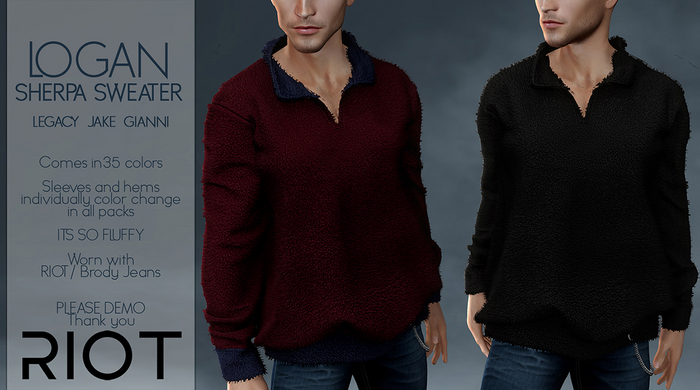 RIOT / Logan Sweater - Fatpack