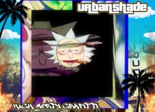 URBAN-High morty grafitti