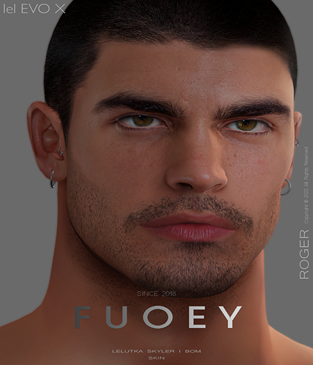 f u o e y .     Roger Skin Ruddy